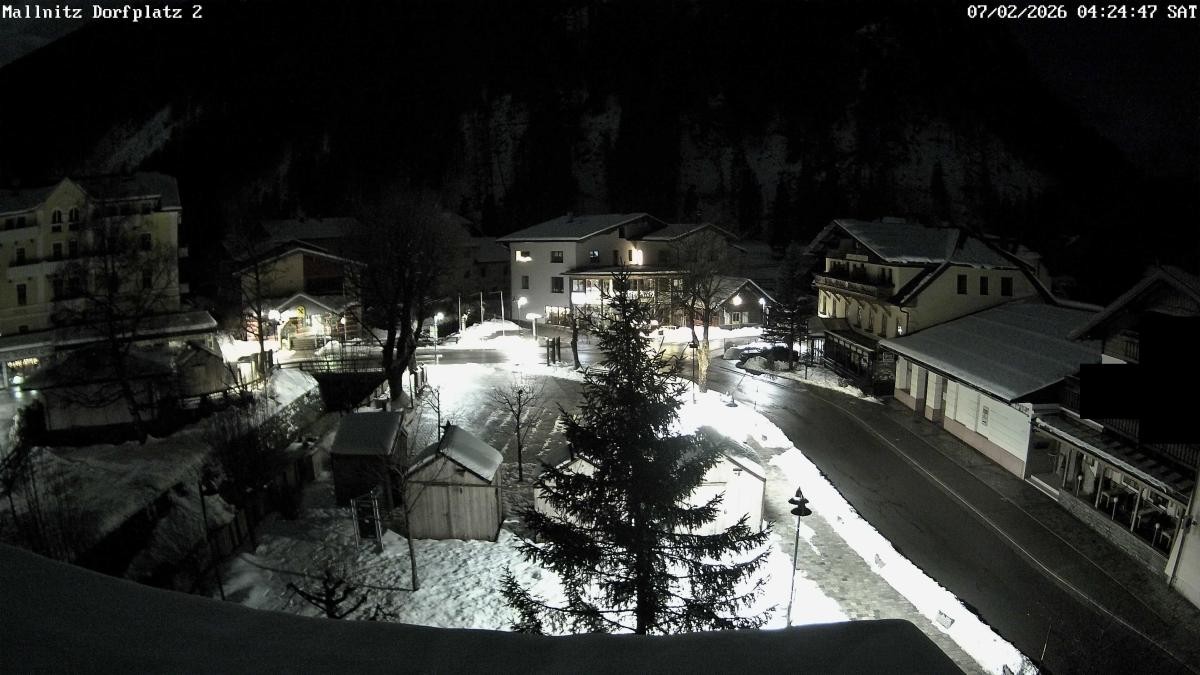 Archiv Foto Webcam Ortszentrum von Mallnitz