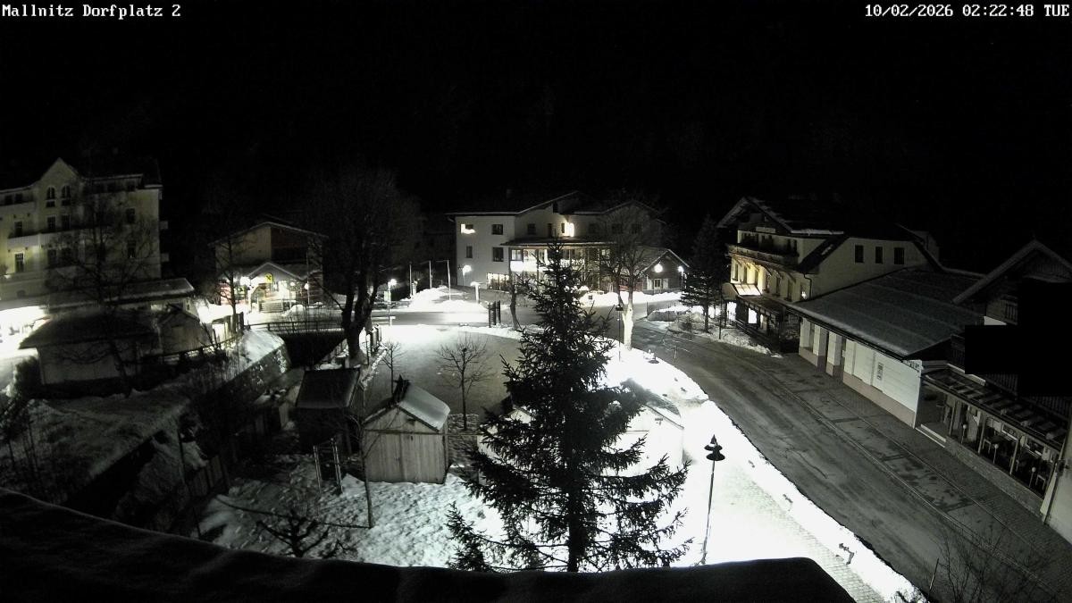 Archiv Foto Webcam Ortszentrum von Mallnitz