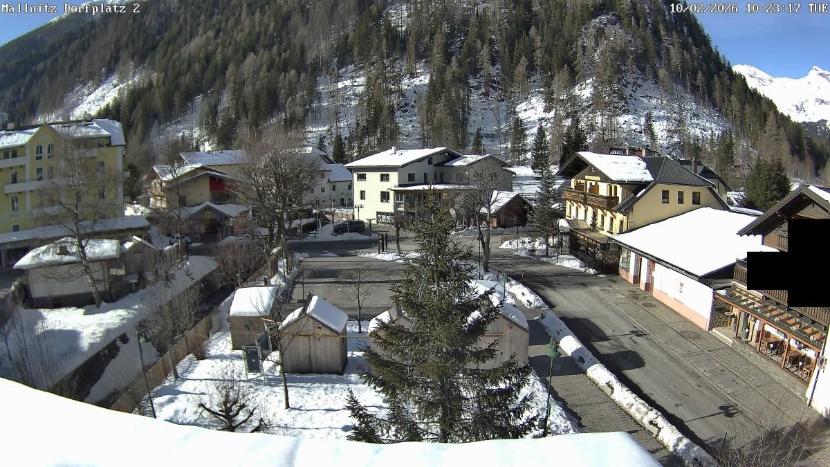 Archiv Foto Webcam Ortszentrum von Mallnitz
