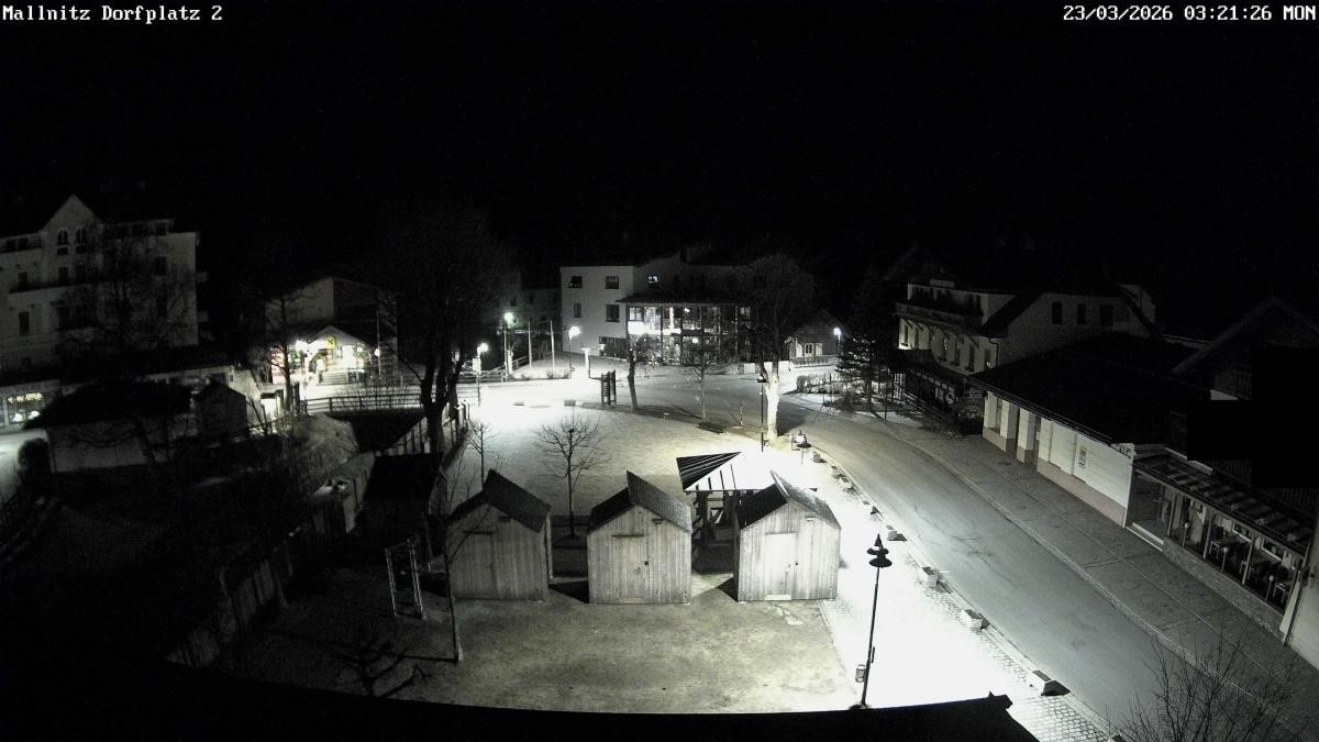 Archiv Foto Webcam Ortszentrum von Mallnitz
