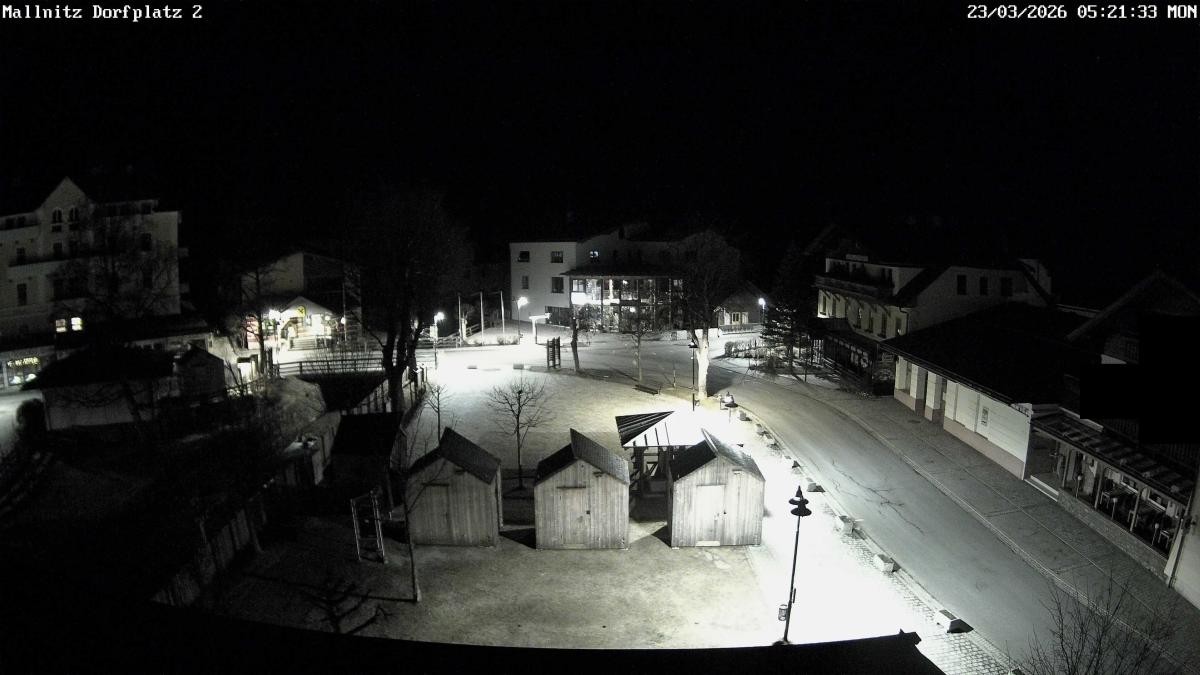Archiv Foto Webcam Ortszentrum von Mallnitz