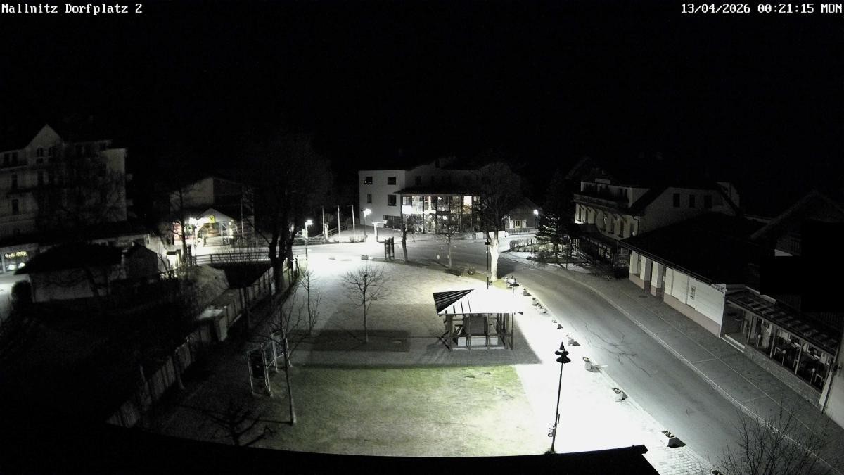 Archiv Foto Webcam Ortszentrum von Mallnitz