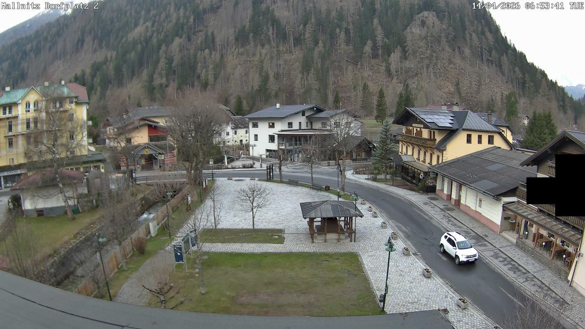 Archiv Foto Webcam Ortszentrum von Mallnitz