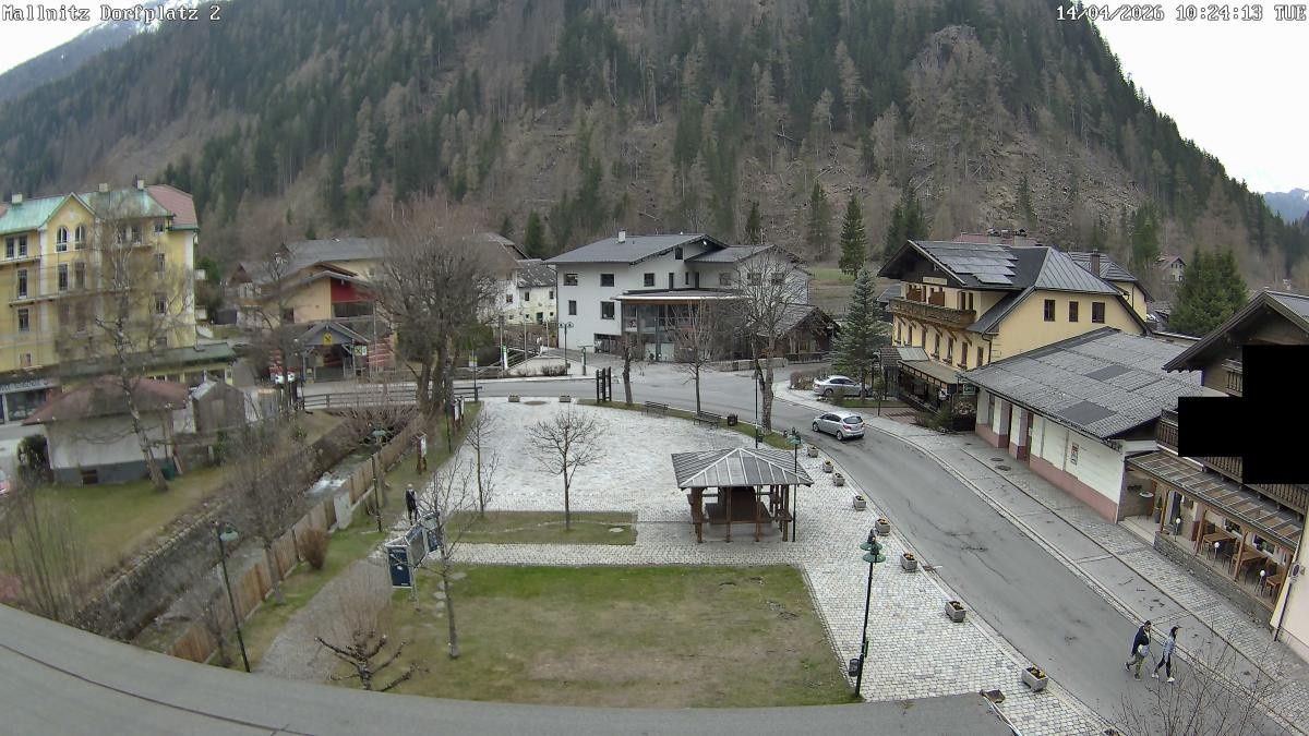 Archiv Foto Webcam Ortszentrum von Mallnitz