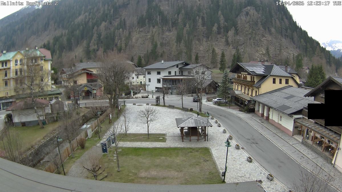 Archiv Foto Webcam Ortszentrum von Mallnitz