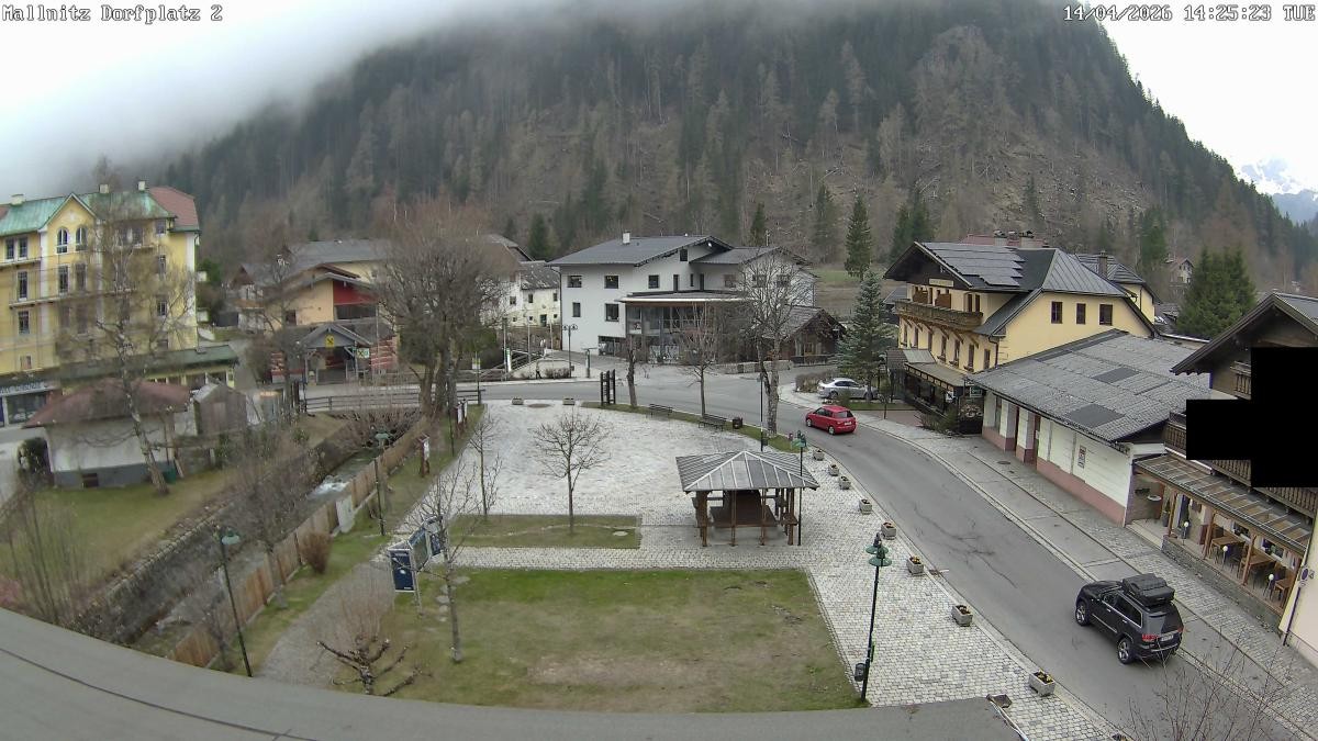 Archiv Foto Webcam Ortszentrum von Mallnitz