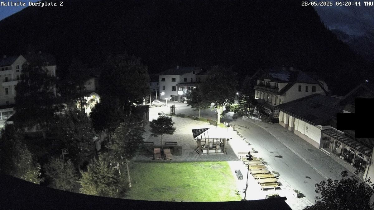 Archived image Webcam Mallnitz Center