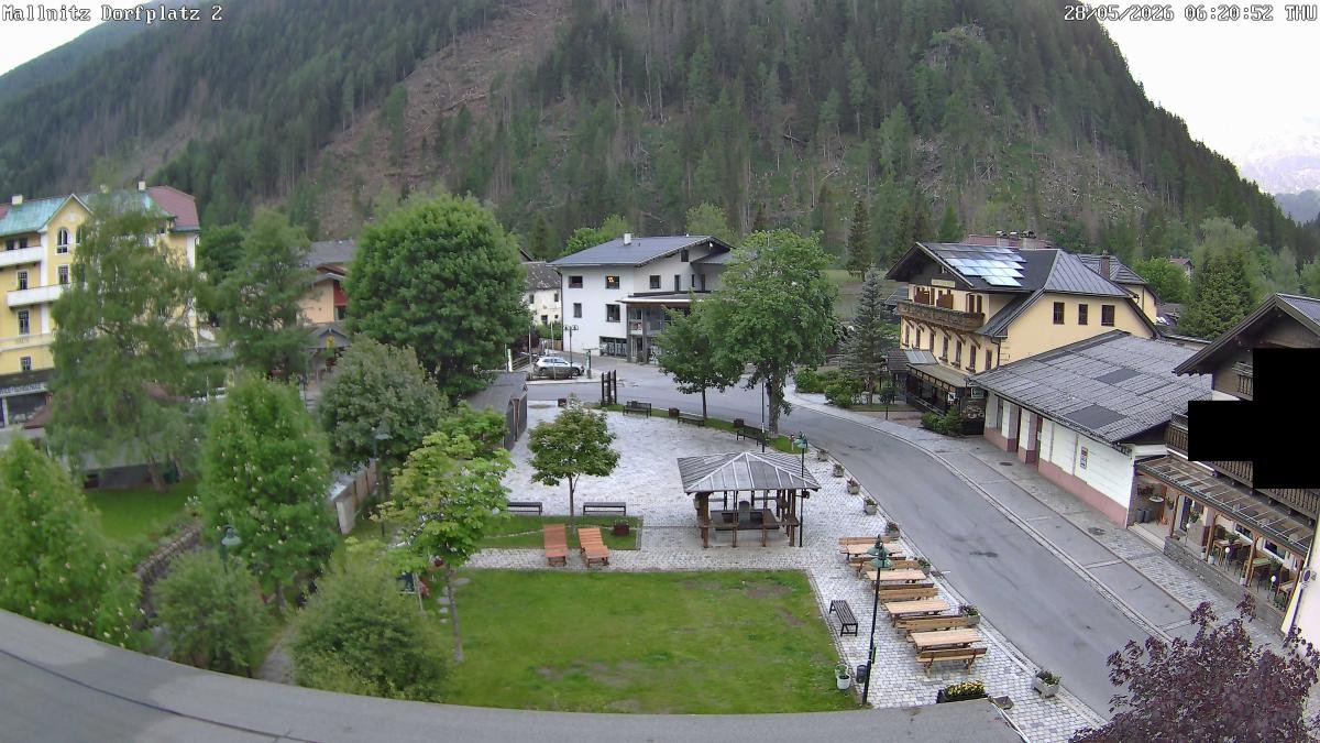 Archived image Webcam Mallnitz Center