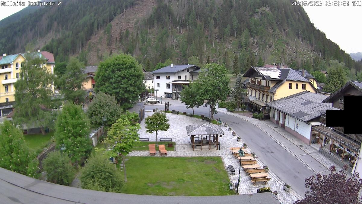 Archived image Webcam Mallnitz Center