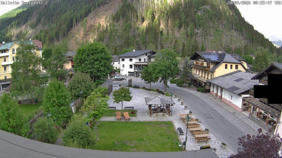 Archived image Webcam Mallnitz Center