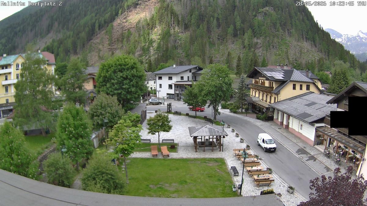 Archived image Webcam Mallnitz Center