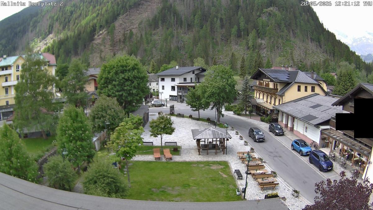Archived image Webcam Mallnitz Center