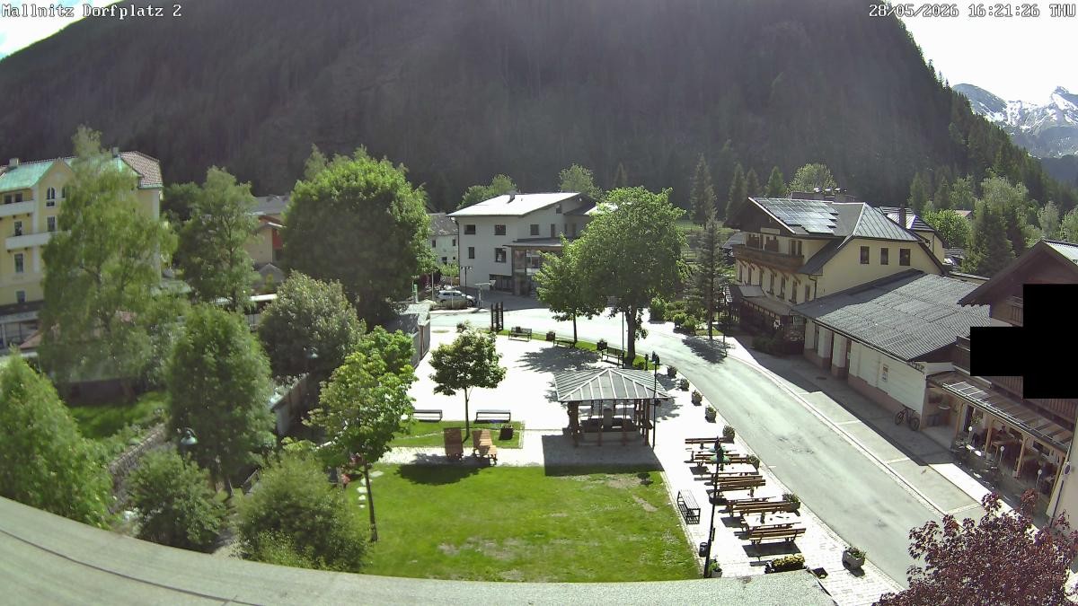 Archived image Webcam Mallnitz Center
