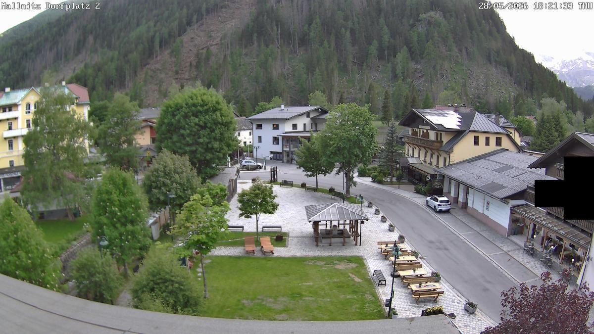 Archived image Webcam Mallnitz Center
