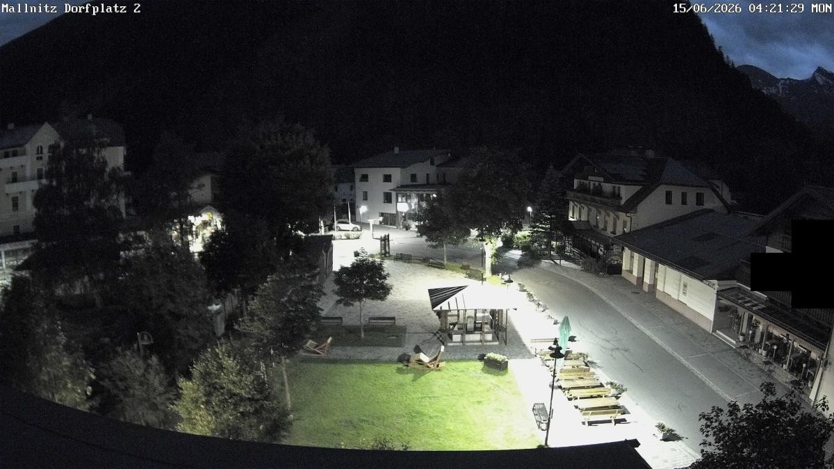 Archiv Foto Webcam Ortszentrum von Mallnitz