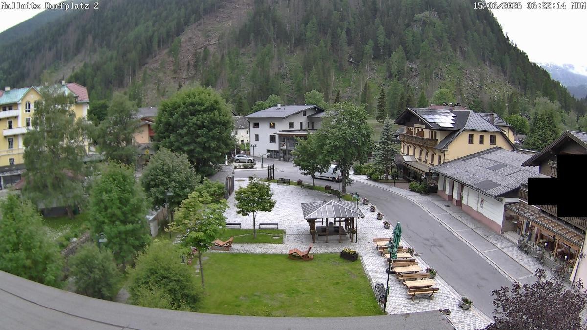 Archiv Foto Webcam Ortszentrum von Mallnitz