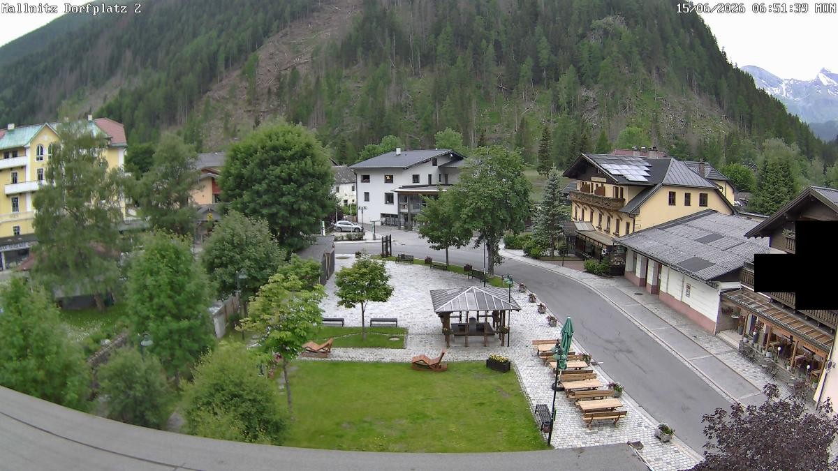Archiv Foto Webcam Ortszentrum von Mallnitz