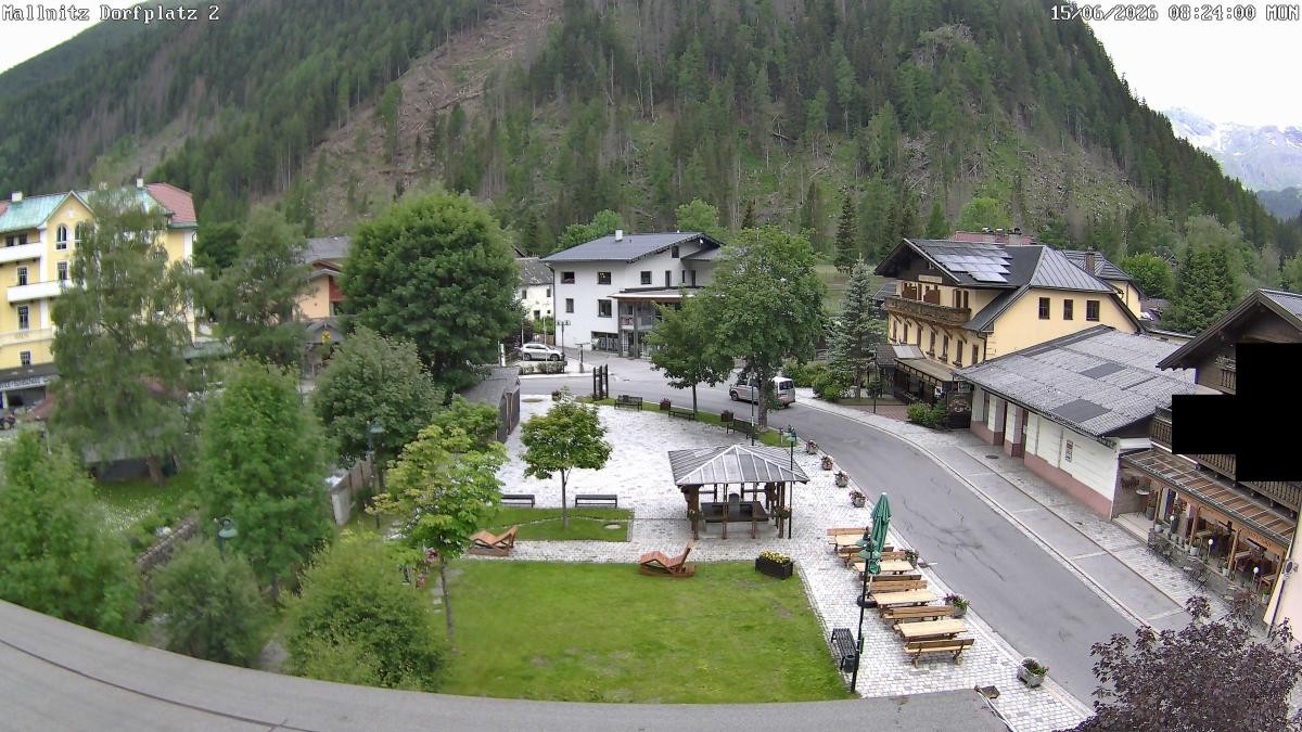 Archiv Foto Webcam Ortszentrum von Mallnitz