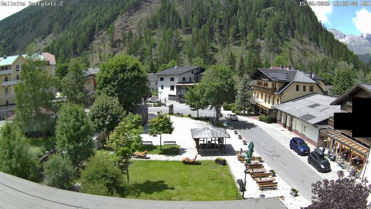 Archiv Foto Webcam Ortszentrum von Mallnitz