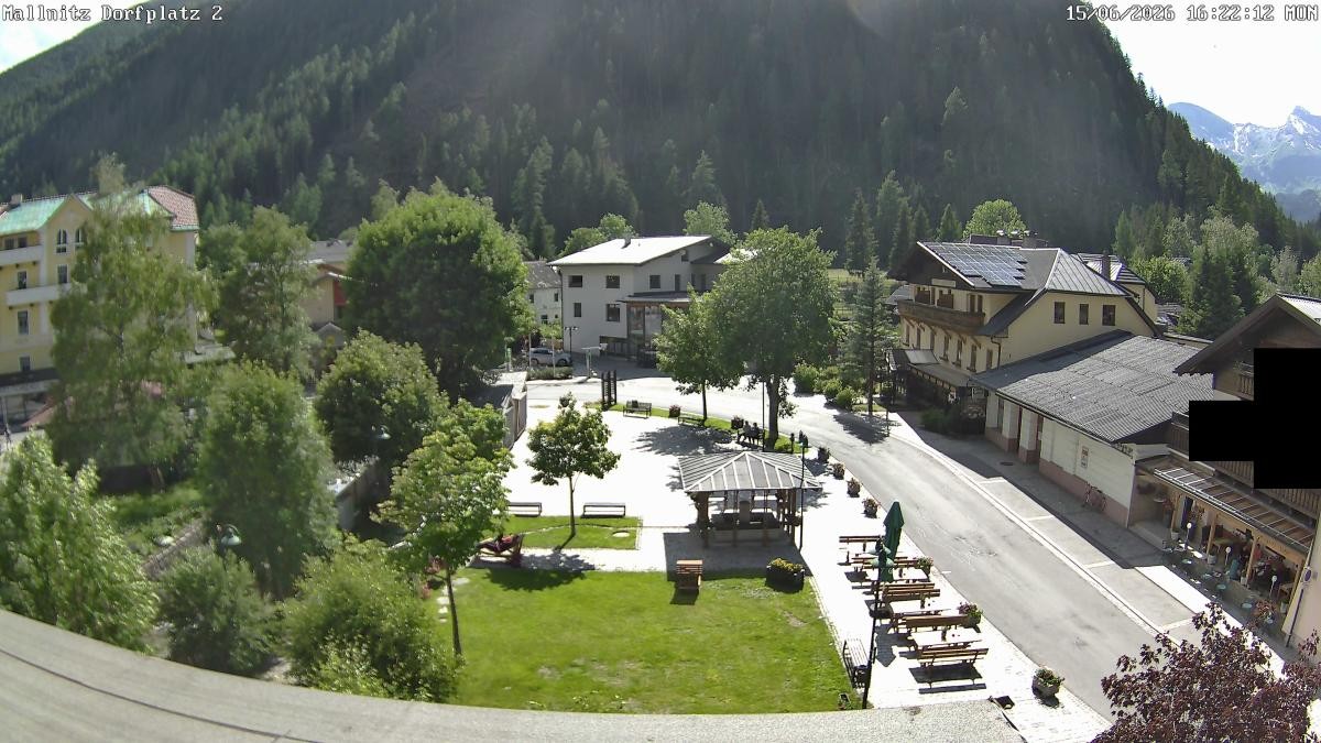 Archiv Foto Webcam Ortszentrum von Mallnitz