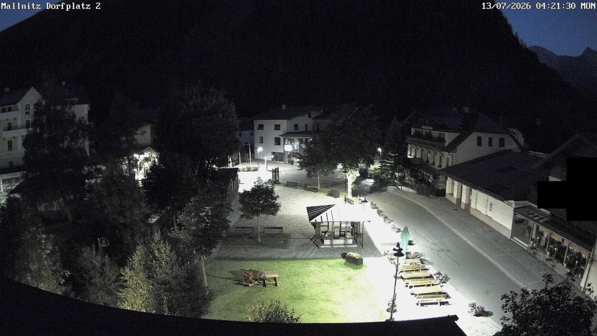 Archived image Webcam Mallnitz Center