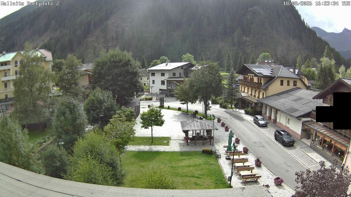 Archiv Foto Webcam Ortszentrum von Mallnitz