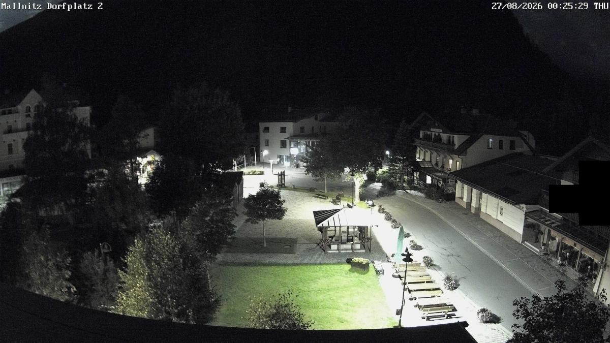 Archived image Webcam Mallnitz Center
