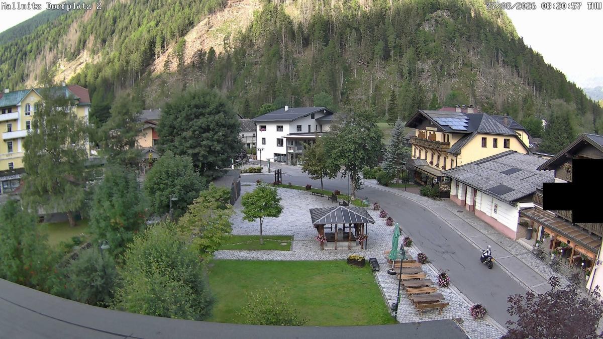 Archived image Webcam Mallnitz Center