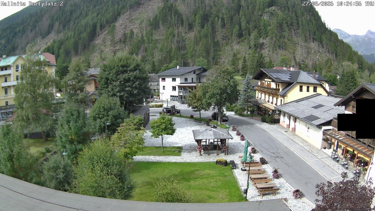 Archived image Webcam Mallnitz Center