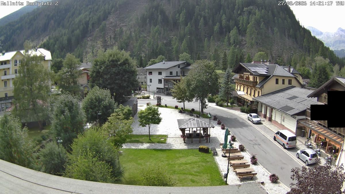 Archived image Webcam Mallnitz Center