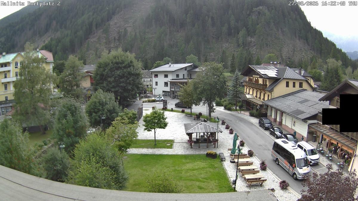 Archived image Webcam Mallnitz Center