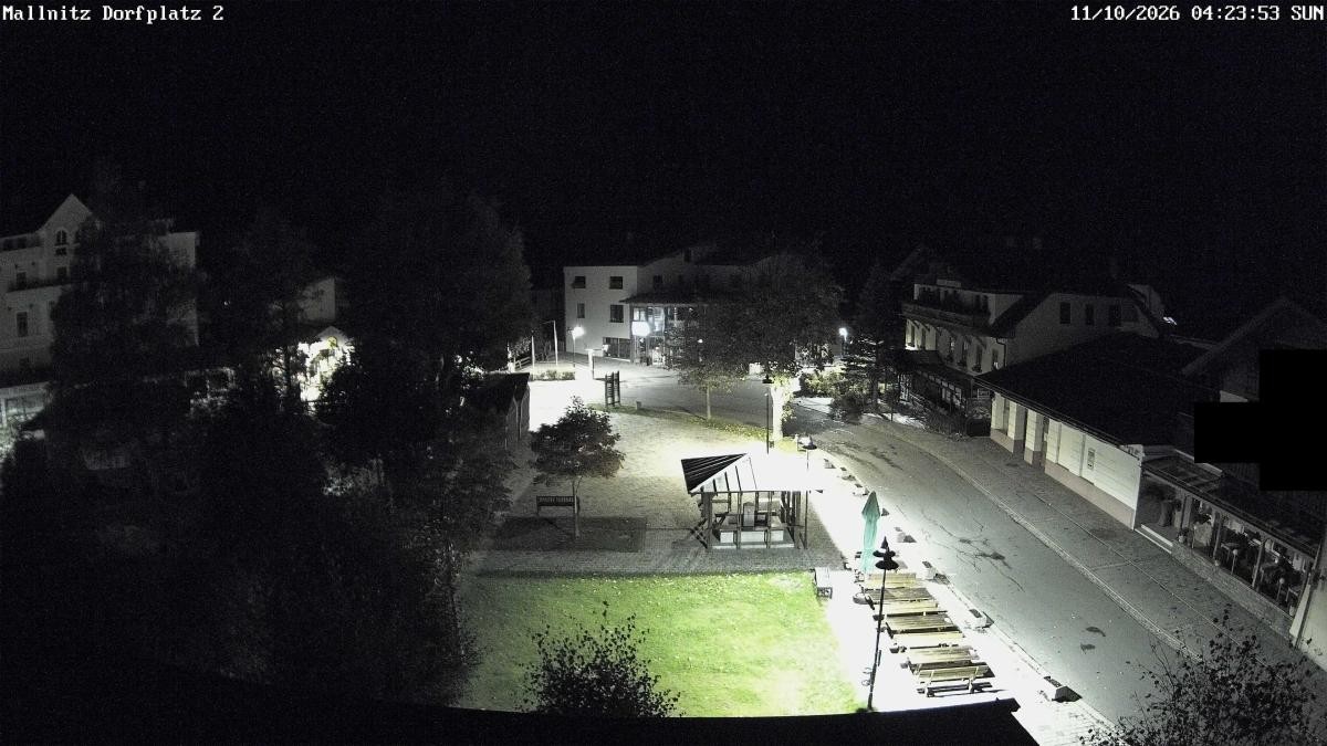 Archived image Webcam Mallnitz Center