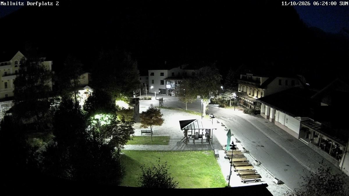 Archived image Webcam Mallnitz Center
