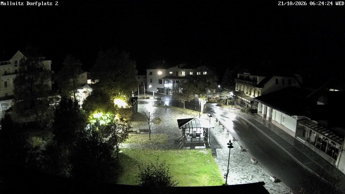 Archiv Foto Webcam Ortszentrum von Mallnitz