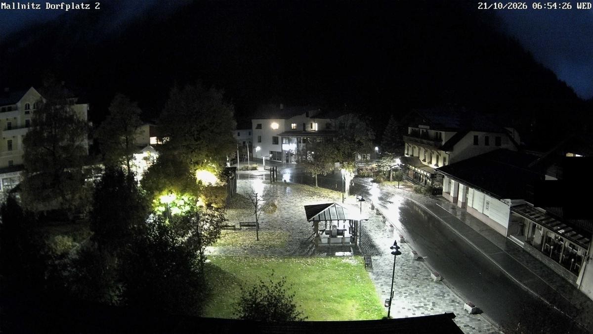 Archiv Foto Webcam Ortszentrum von Mallnitz