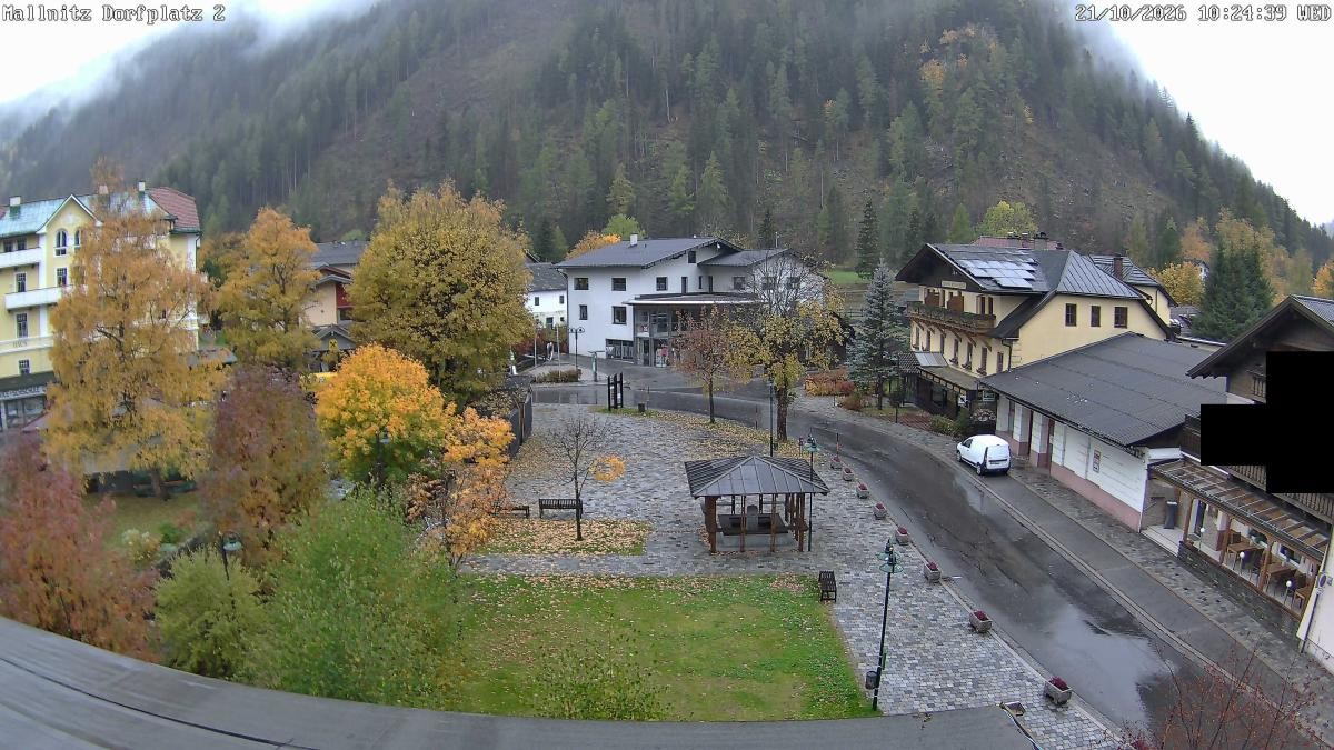 Archiv Foto Webcam Ortszentrum von Mallnitz
