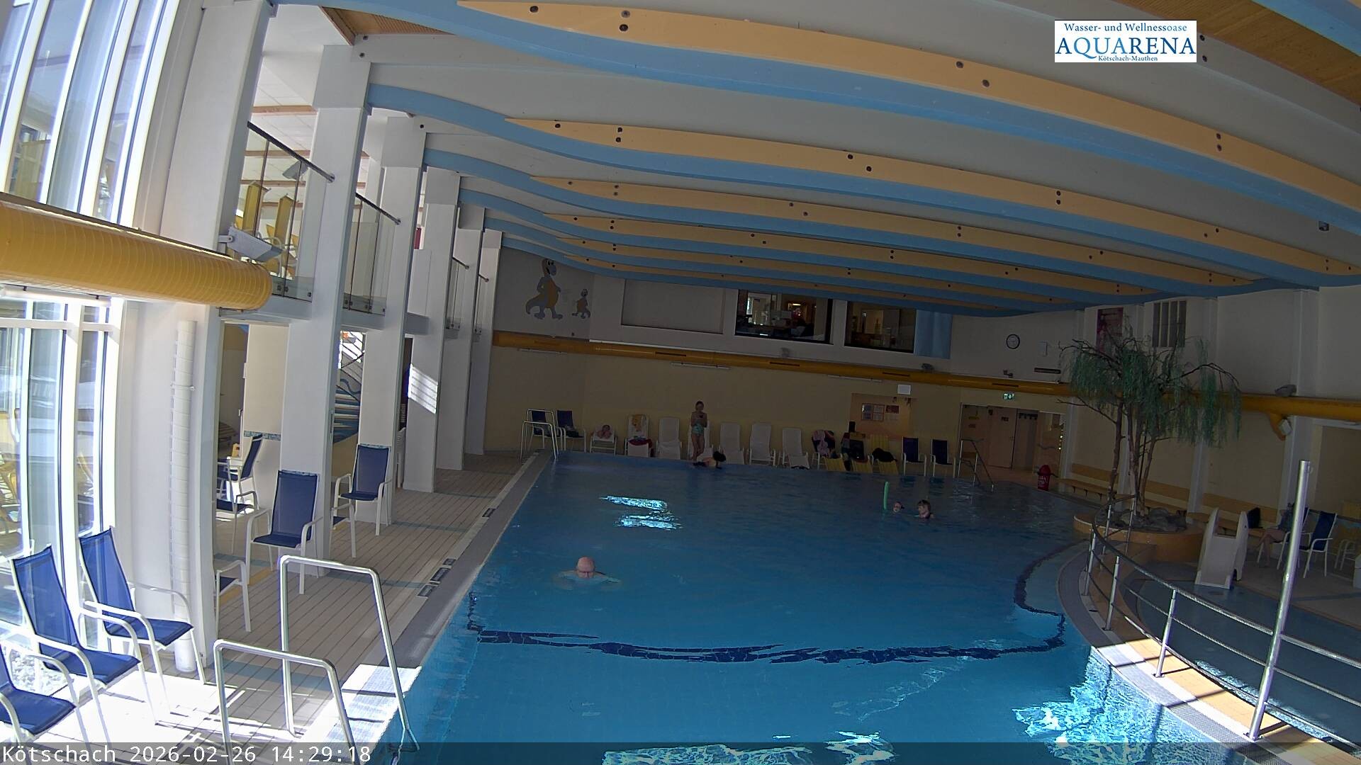 Archived image Webcam Spa Aquarena