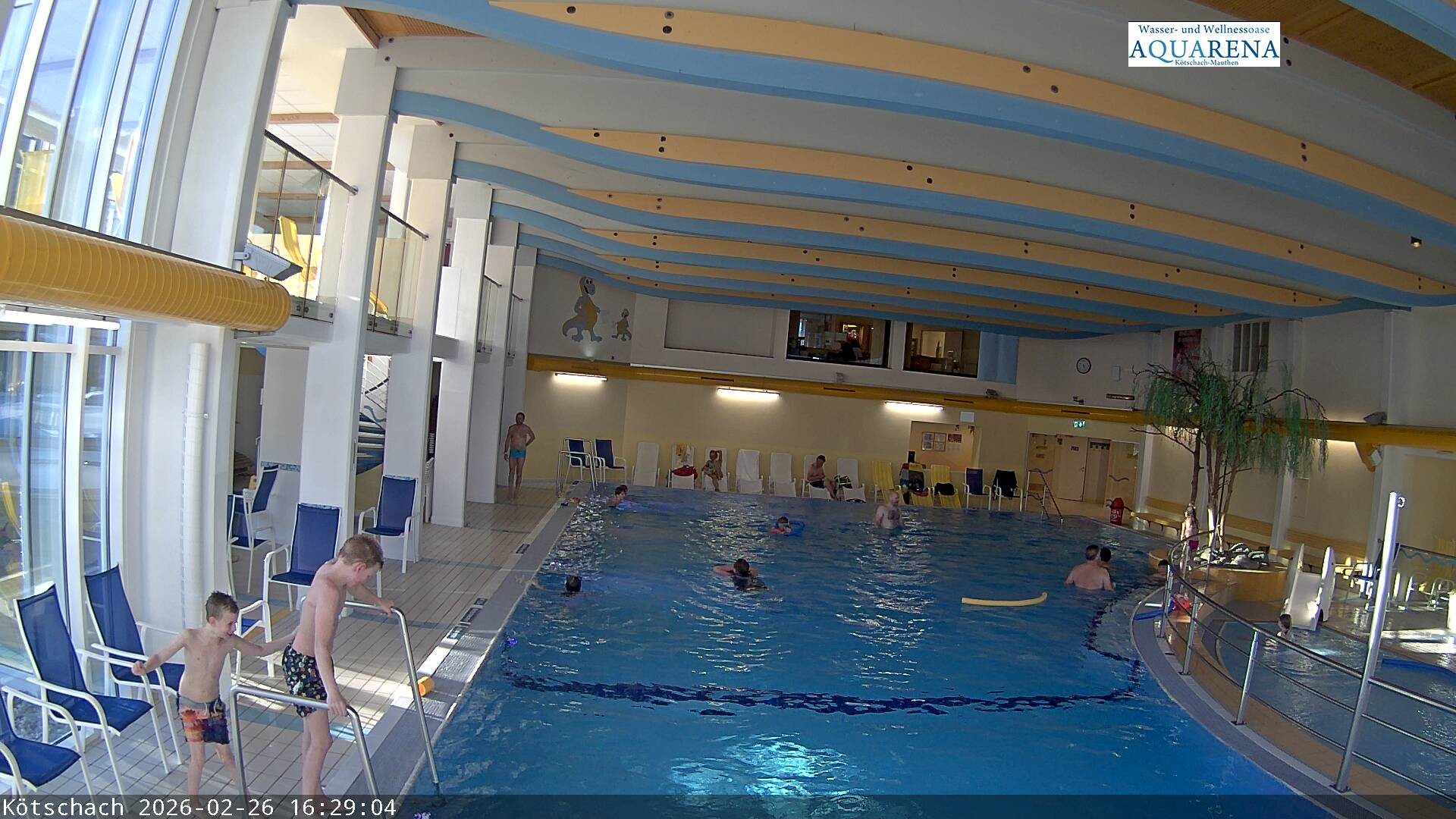 Archived image Webcam Spa Aquarena