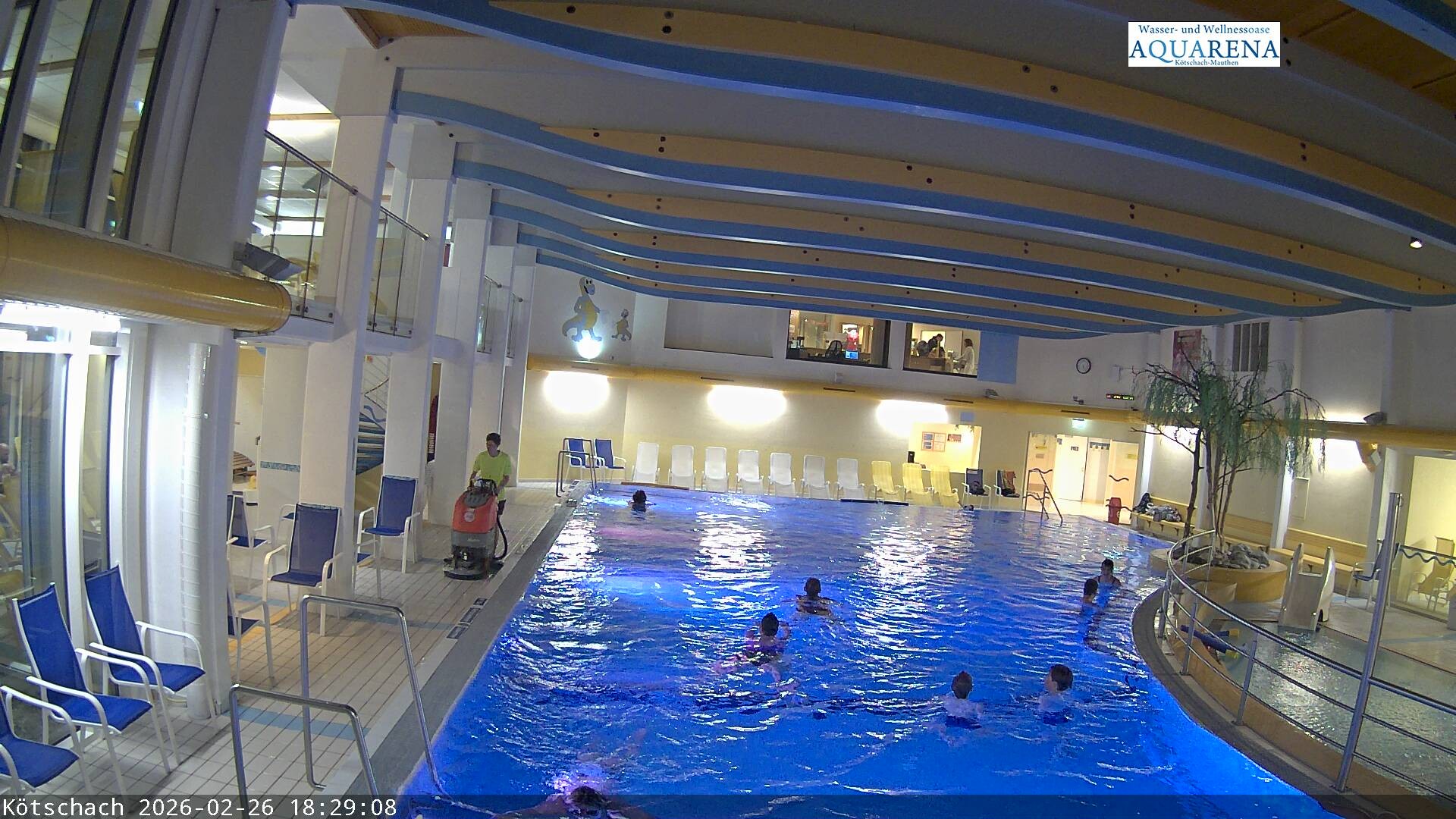 Archived image Webcam Spa Aquarena