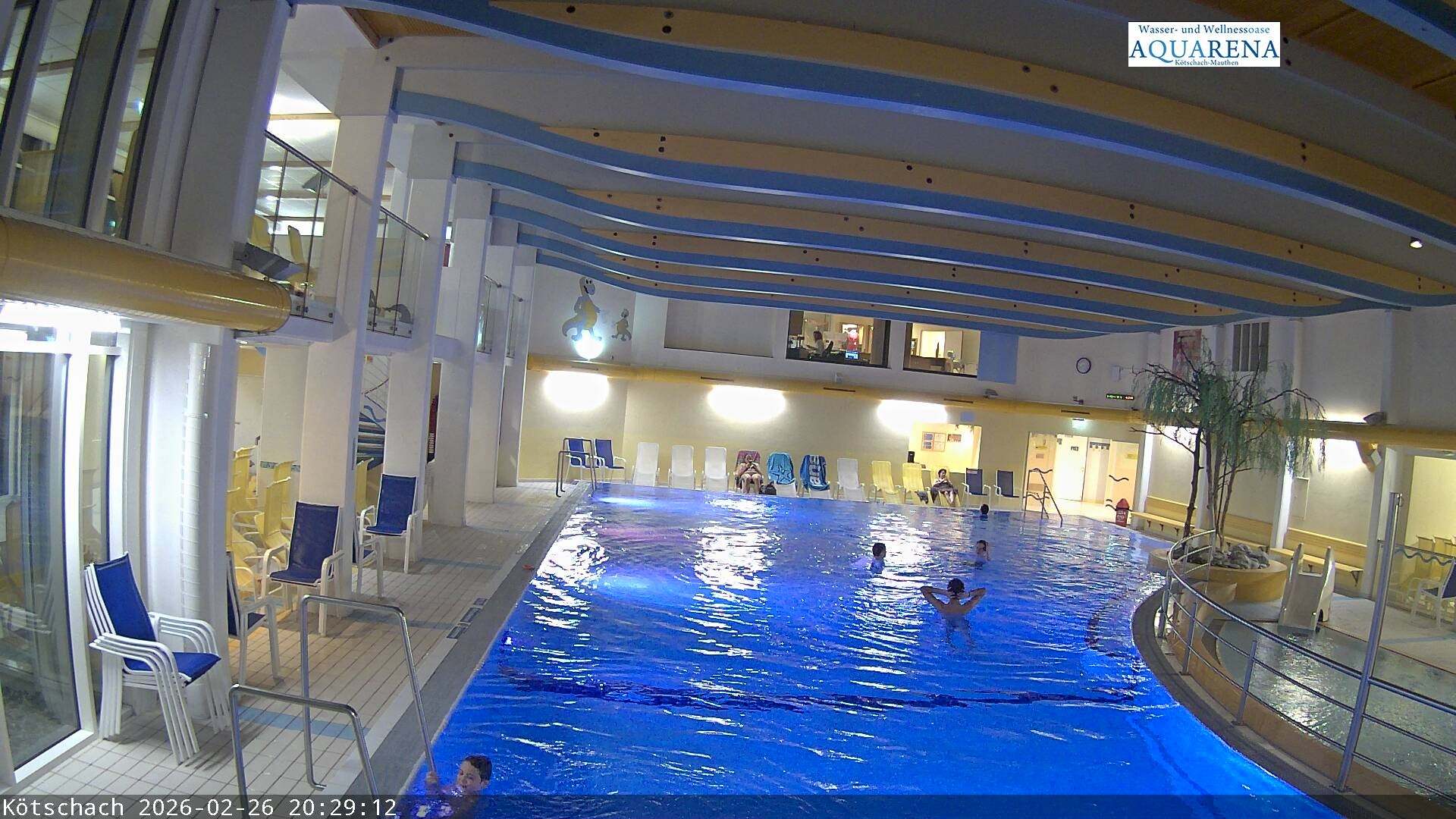 Archived image Webcam Spa Aquarena