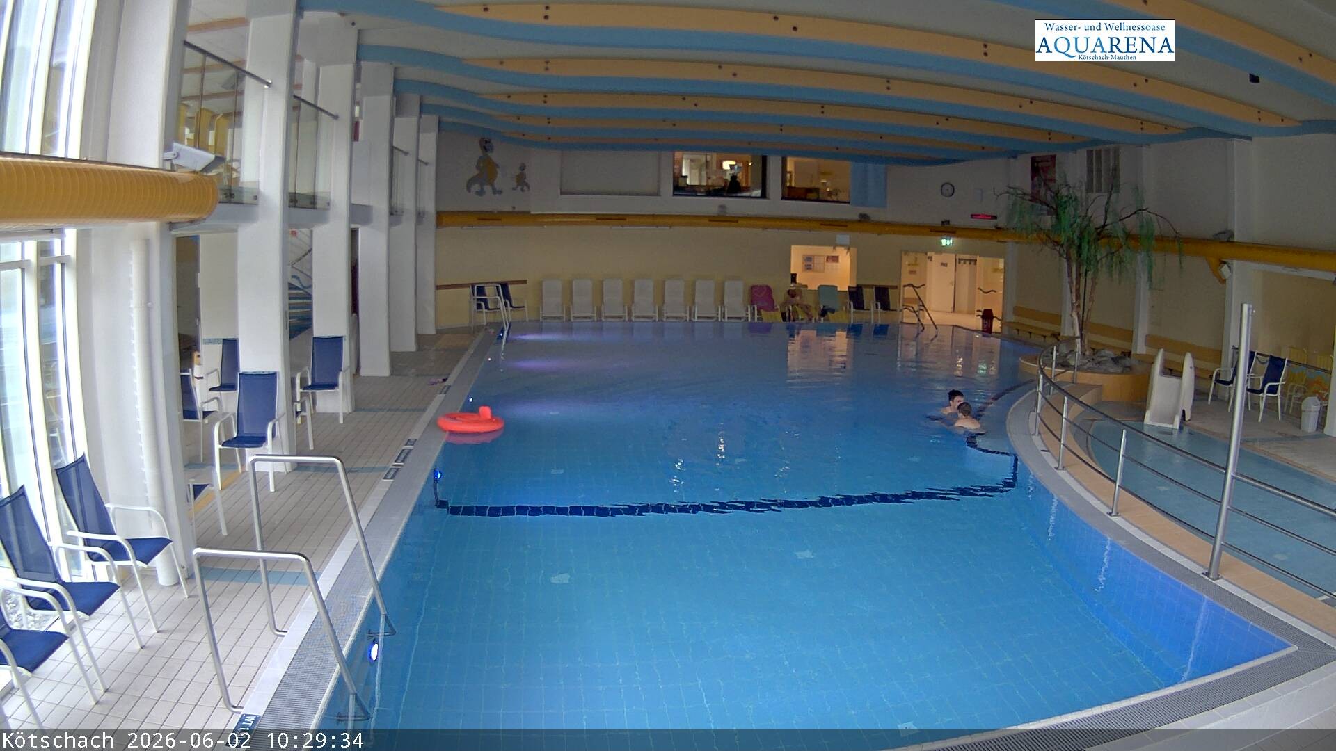 Archived image Webcam Spa Aquarena