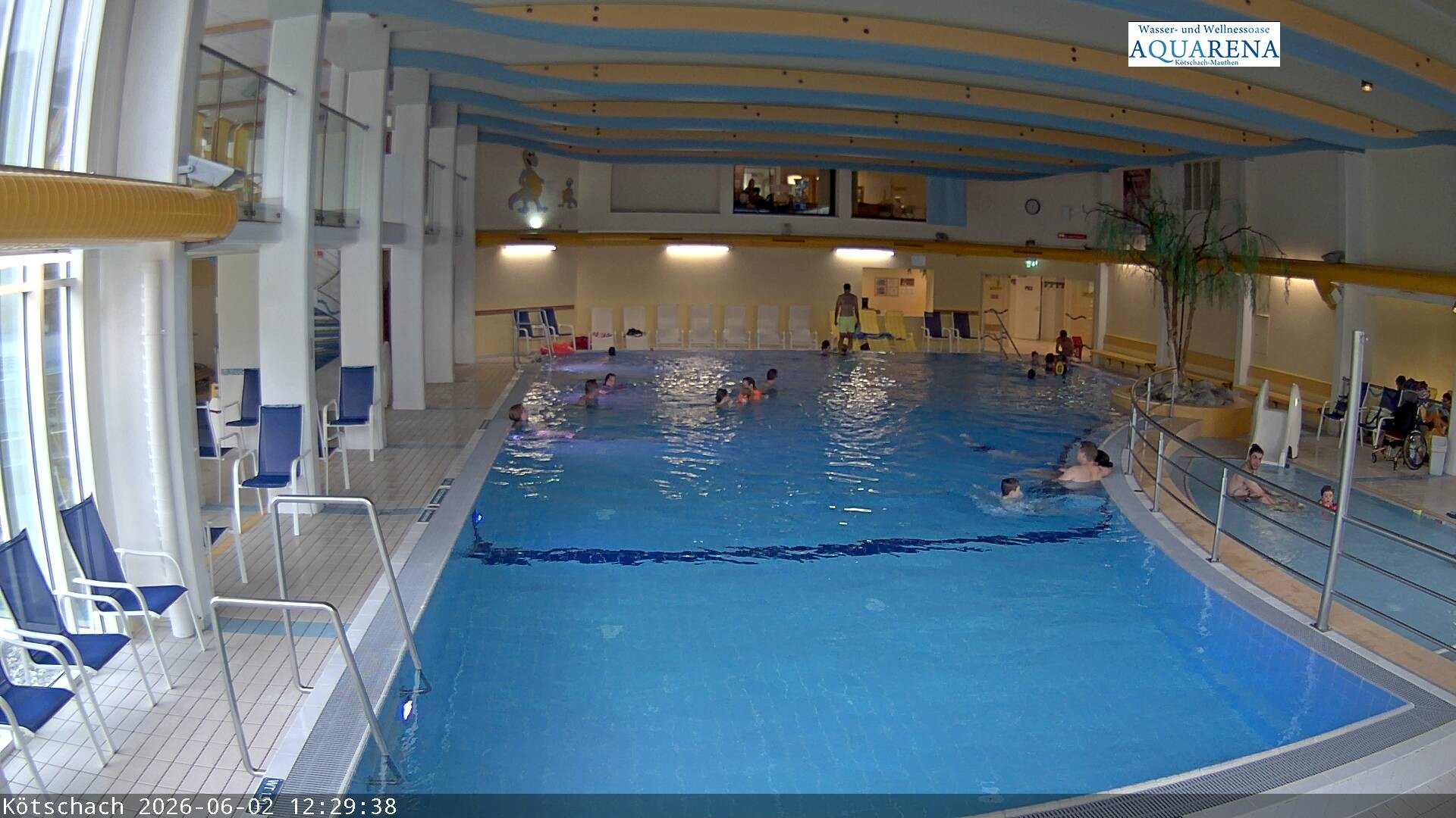 Archived image Webcam Spa Aquarena