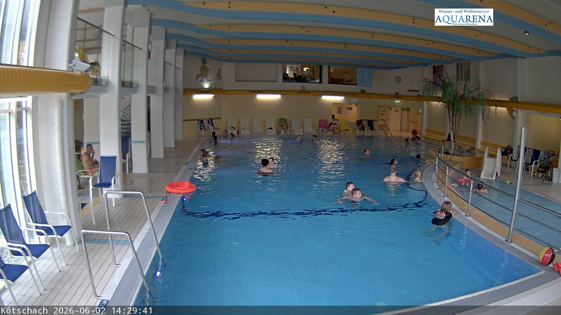 Archived image Webcam Spa Aquarena