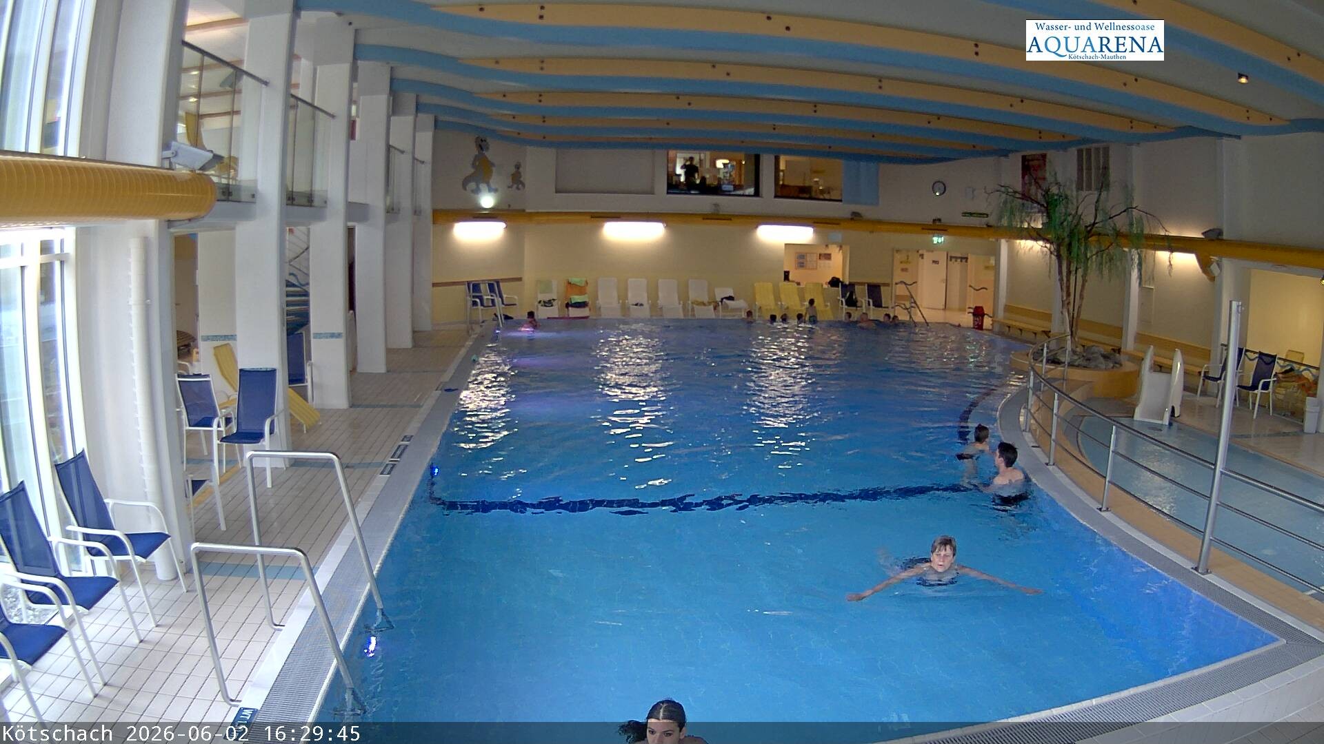 Archived image Webcam Spa Aquarena