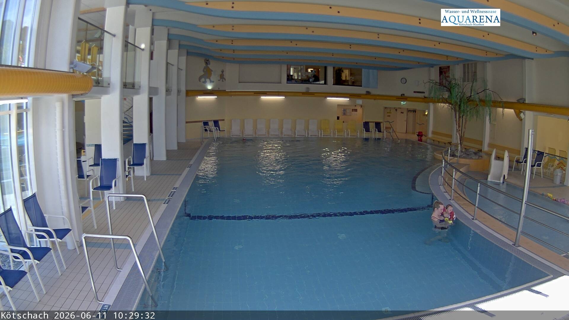 Archived image Webcam Spa Aquarena