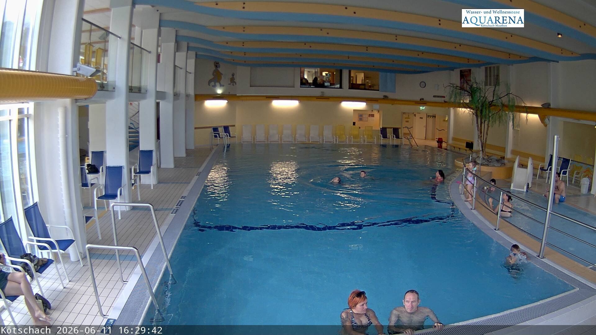 Archived image Webcam Spa Aquarena