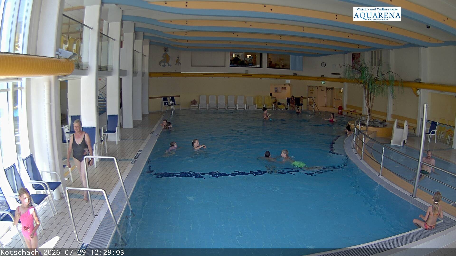 Archiv Foto Webcam Wasser- und Wellnessoase Aquarena