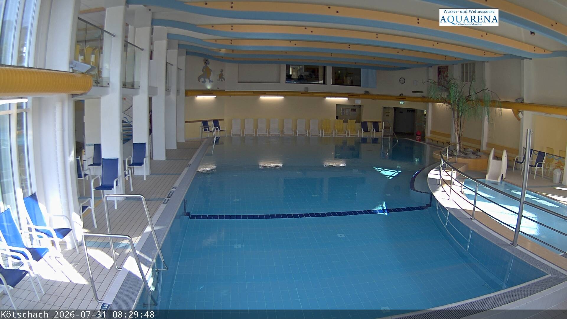 Archived image Webcam Spa Aquarena