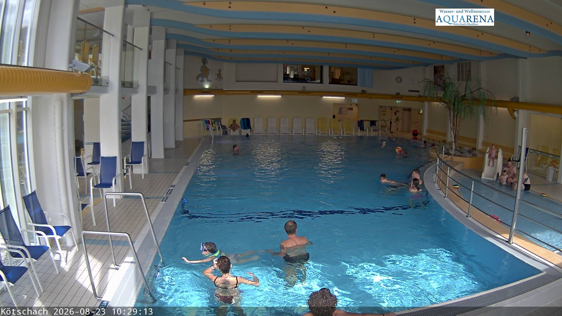 Archived image Webcam Spa Aquarena