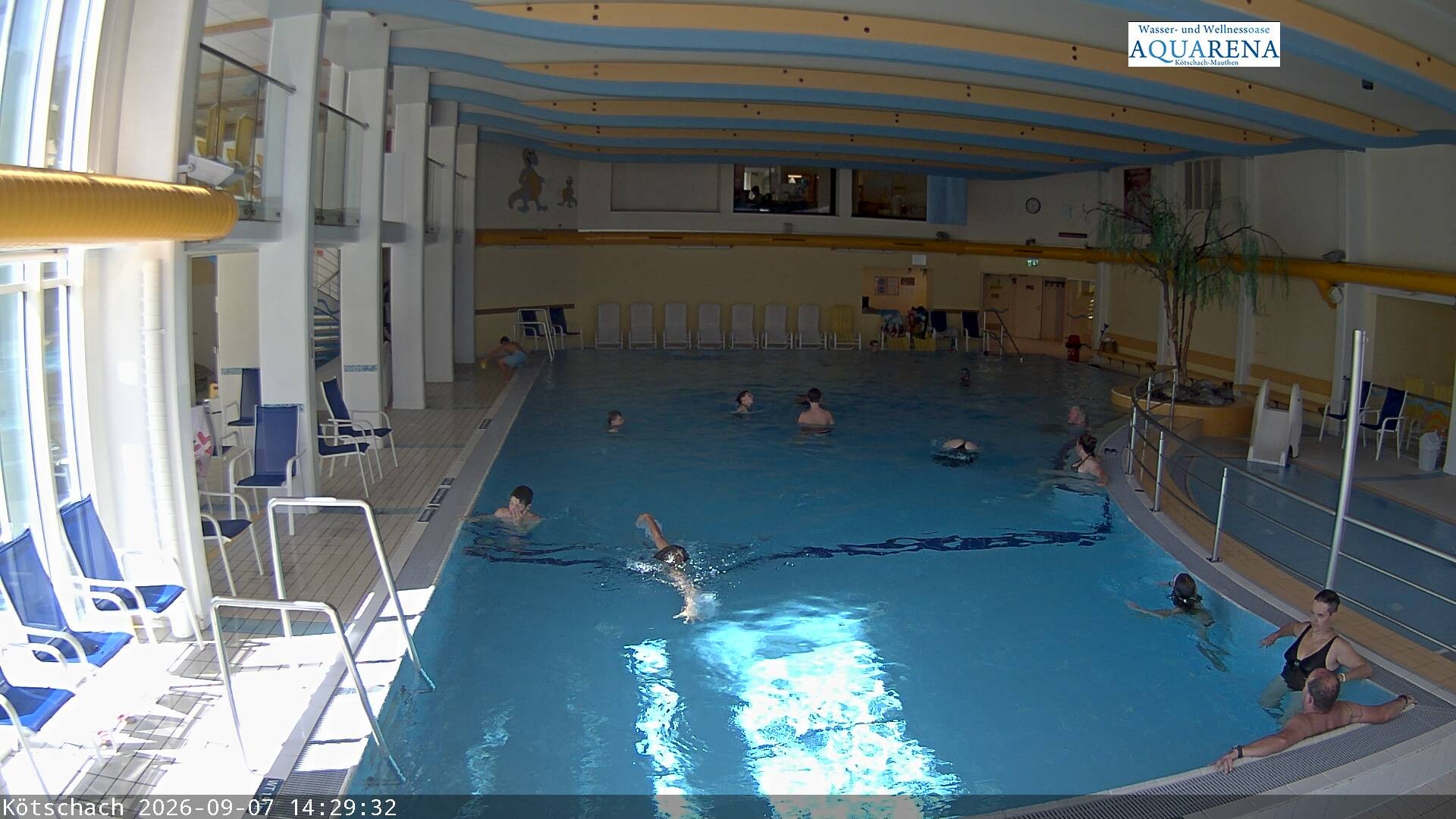 Archiv Foto Webcam Wasser- und Wellnessoase Aquarena